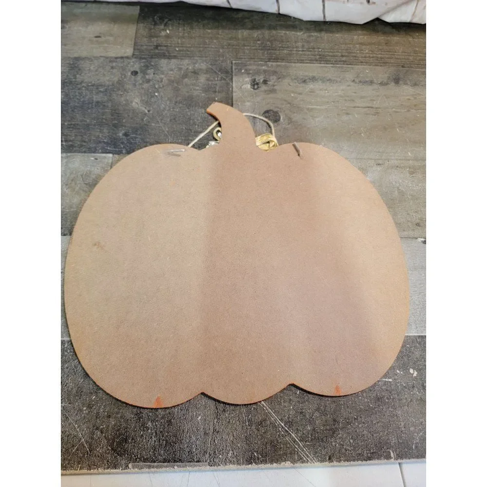 Thankful blessed pumpkin Leaf‎ Harvest Thanksgiving sign decor